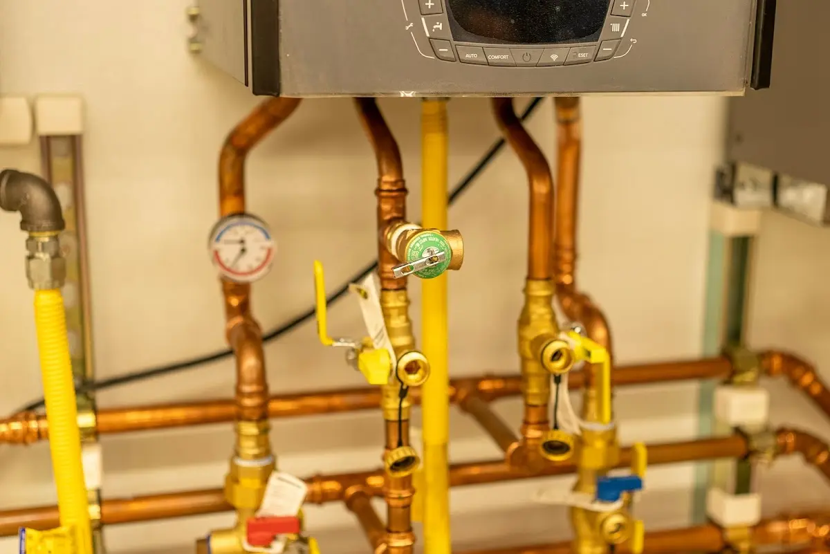 Licensed technician providing Emergency Plumbing for a homeowner in Baden